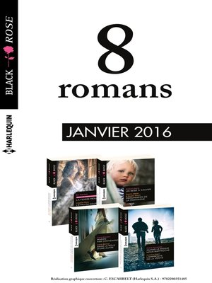 cover image of 8 romans Black Rose (n°370 à 373--janvier 2016)